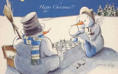 merry christmas chess